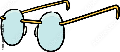 Illustration of eyeglasses
