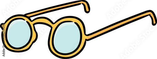 Illustration of eyeglasses
