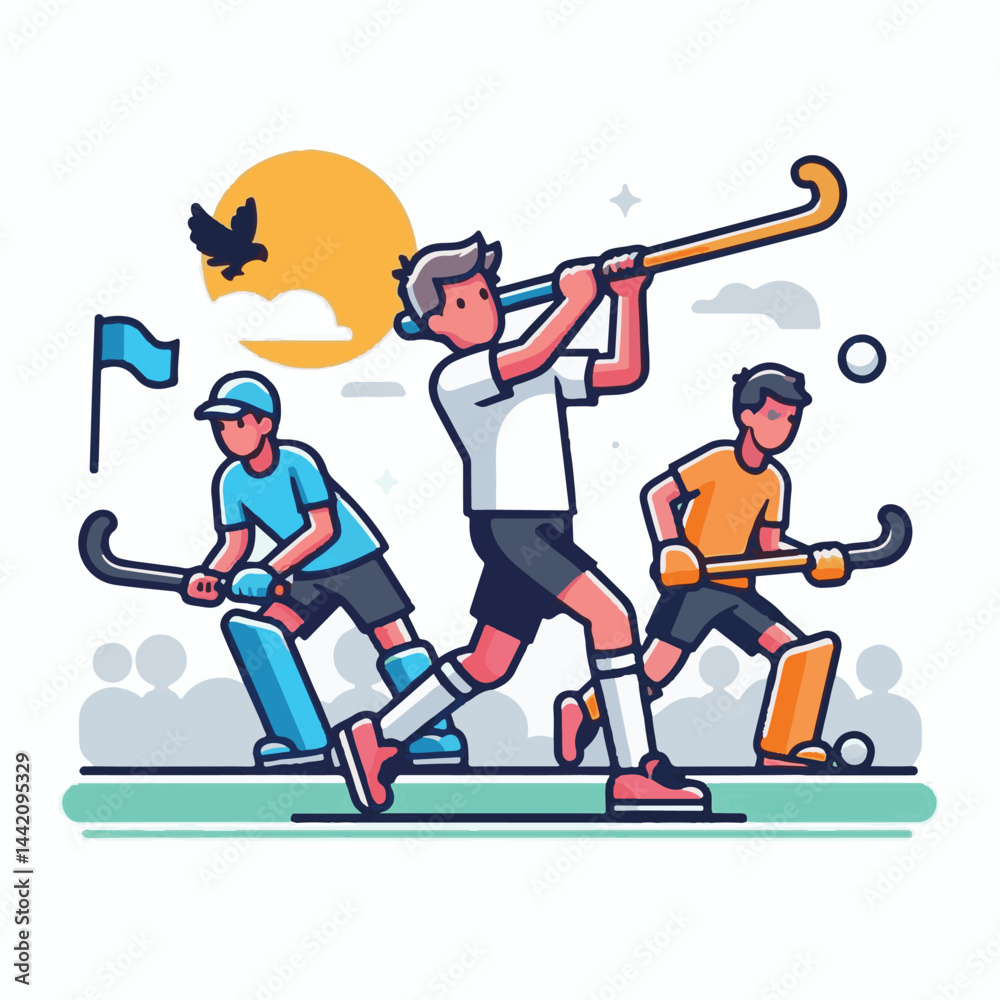 sport, field, ball, stick, competition, game, action, match, hockey, grass, team, player, play, field hockey, professional, active, athlete, isolated, summer, adult, stadium, silhouette, training, run sport, field, ball, stick, competition, game, action, match, hockey, grass, team, player, play, field hockey, professional, active, athlete, isolated, summer, adult, stadium, silhouette, training, run