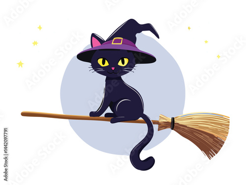 Cute Halloween Character Cat