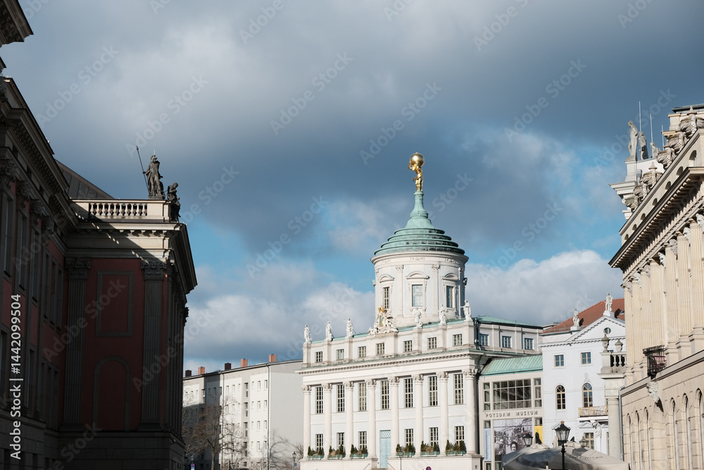 Obraz premium old city hall of the federal capital of brandenburg Potsdam