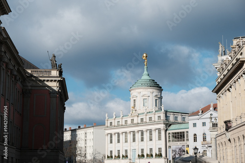 Obraz na plátně old city hall of the federal capital of brandenburg  Potsdam