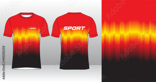 Running Jersey Design. Sport Jersey Design for Custom Sublimation