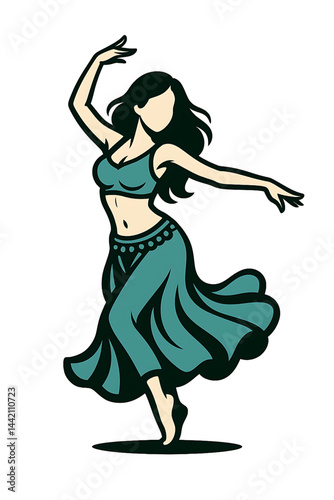 girl belly dancer