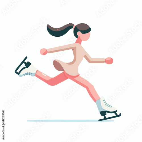 sport, skating, ice, figure, skate, female, activity, skates, winter, competition, leisure, exercise, skater, girl, young, dance, hobby, rink, training, background, woman, lifestyle, active, action, c