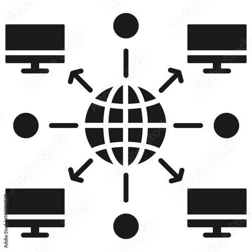 Decentralized Glyph Icon