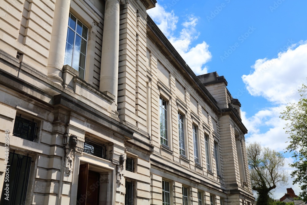 Fototapeta premium Ulster Museum in Belfast city, Northern Ireland
