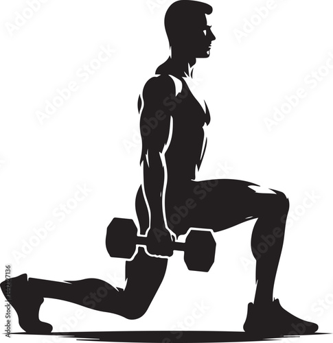 Lunge Exercise illustration