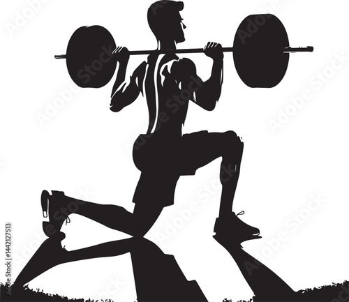 Lunge Exercise illustration