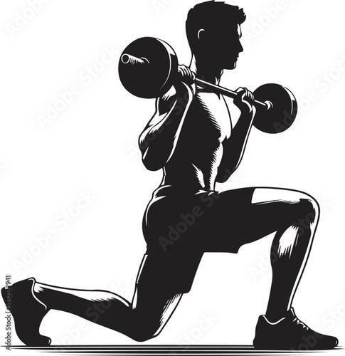 Lunge Exercise illustration