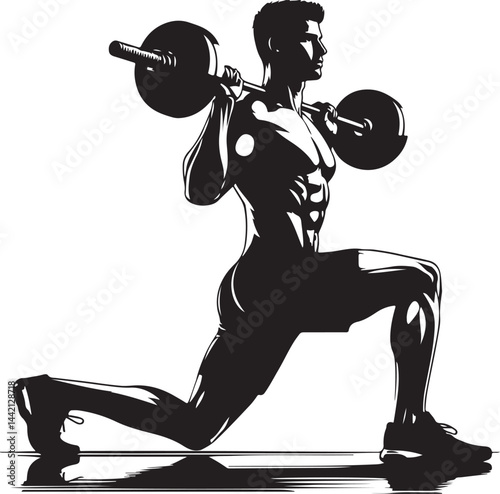Lunge Exercise illustration
