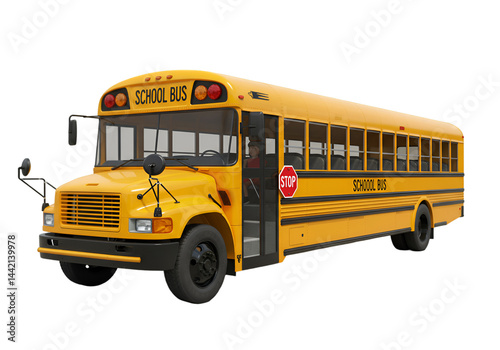 Yellow School Bus Image Free Download  HighResolution isolated on transparent background