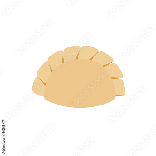 dumpling food vector emoji illustration pierogi jiaozi gyoza dango