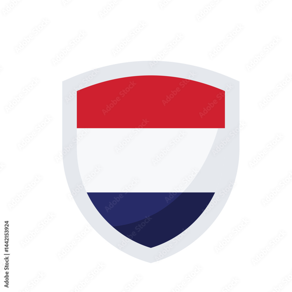 Nation Shield Flag Nation Shield Flag