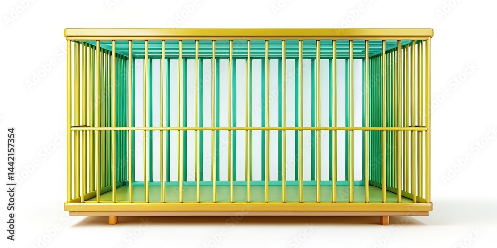 Minimalist Cage Backgrounds for Website Design