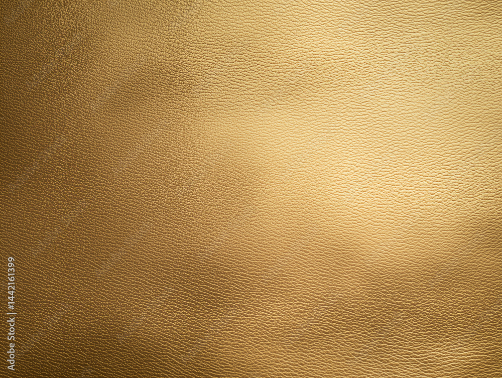 gold leather
