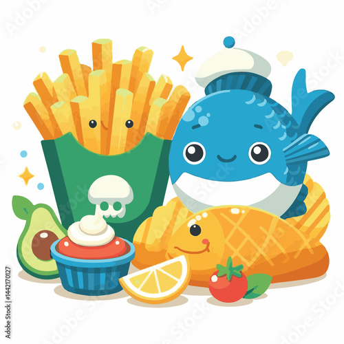 meal, fish, chips, food, lunch, cuisine, fried, dinner, english, crispy, british, fresh, unhealthy, cod, traditional, background, seafood, dish, fillet, lemon, batter, delicious, takeaway, fish and ch