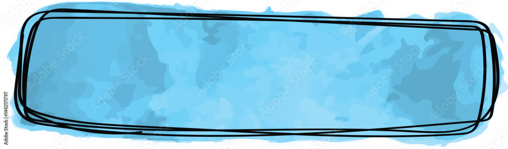 Fotografie blue speech bubble