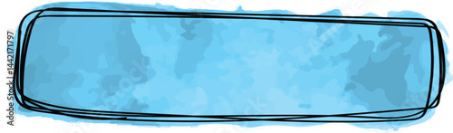Photography blue speech bubble