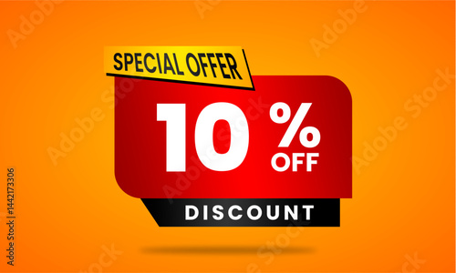 Mega Deal – 10% Off Event Banner