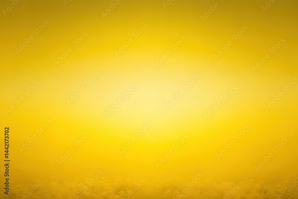 Ombre Yellow Background, Product Display, Copy Space