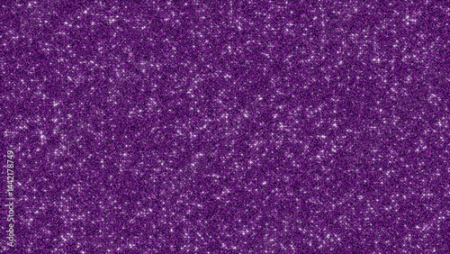 purple glitter texture with shiny glitter glowing stars , cosmetics and beauty velvet background