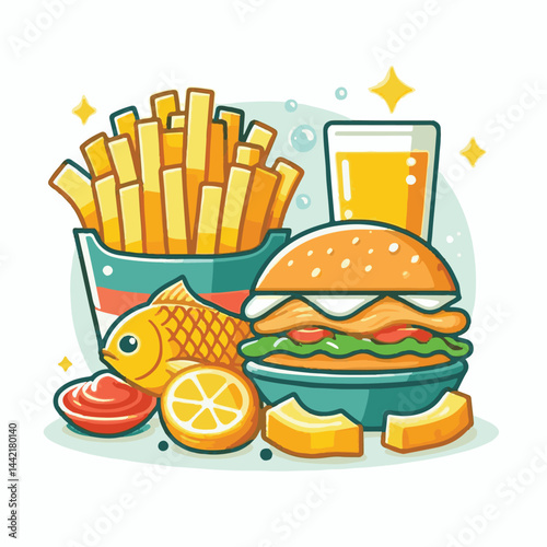 meal, fish, chips, food, lunch, cuisine, fried, dinner, english, crispy, british, fresh, unhealthy, cod, traditional, background, seafood, dish, fillet, lemon, batter, delicious, takeaway, fish and ch