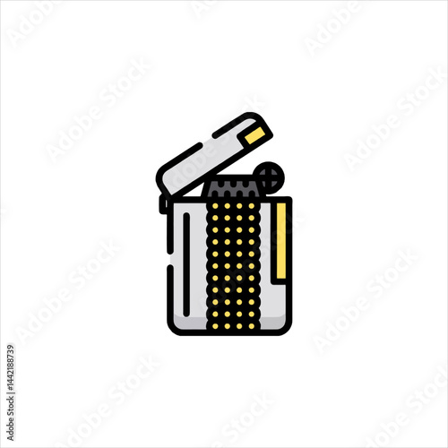 vector illustration of a set of medical icons