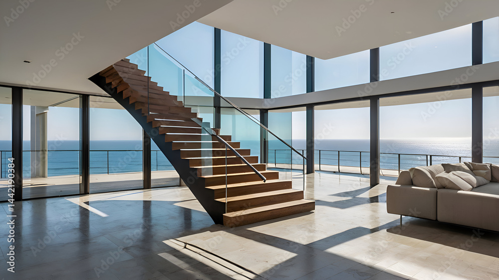 Obraz premium stairs to the sea