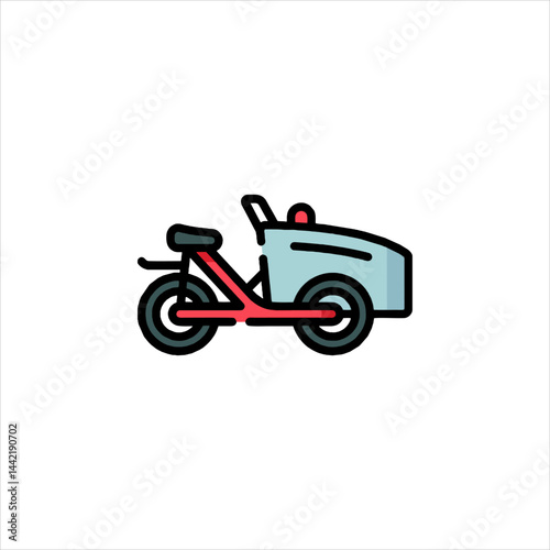 vector motorcycle icon
