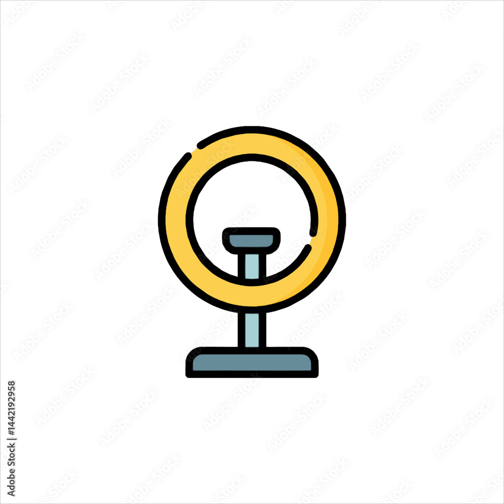 vector illustration of a magnifying glass vector illustration of a magnifying glass
