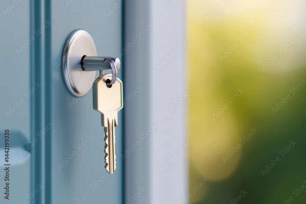 Key in the door