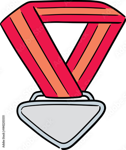 Illustration of medal
