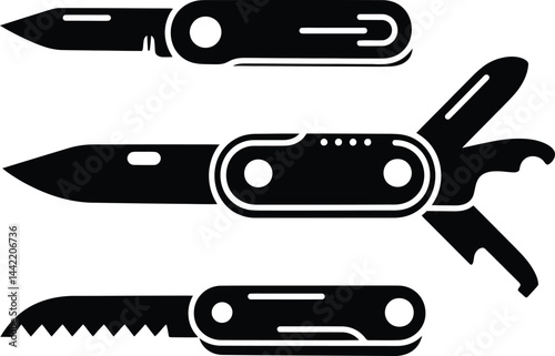 Portable Utility Knife Collection, Pocket Knives