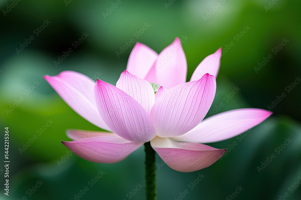 Pink lotus flower in bloom Pink lotus flower in bloom