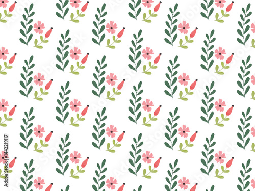 Print texture, Textile Floral Flower Pattern design