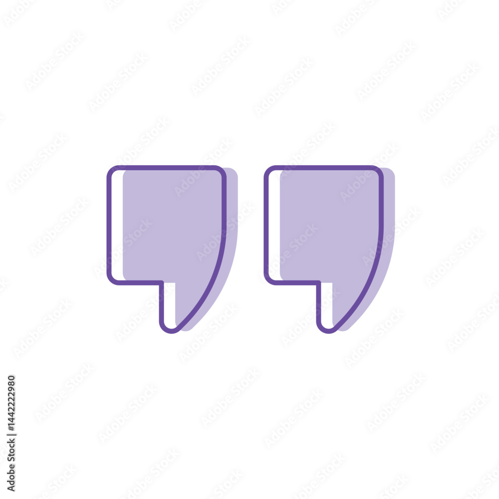 quotes symbol quotes symbol