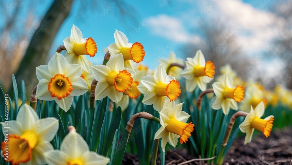 Early Season Yellow Daffodils Early Season Yellow Daffodils
