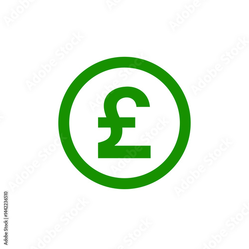 Green pound currency symbol