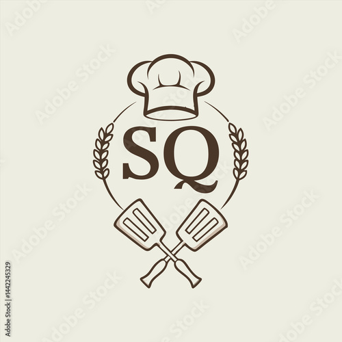Restaurant logo Chef hat restaurant logo company restaurant logo