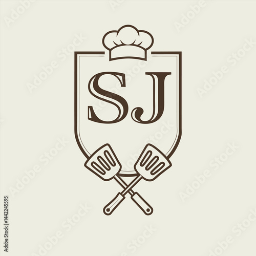 Restaurant logo Chef hat restaurant logo company restaurant logo