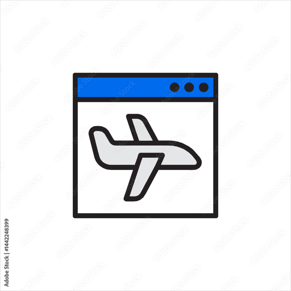 vector illustration of a folder icon vector illustration of a folder icon