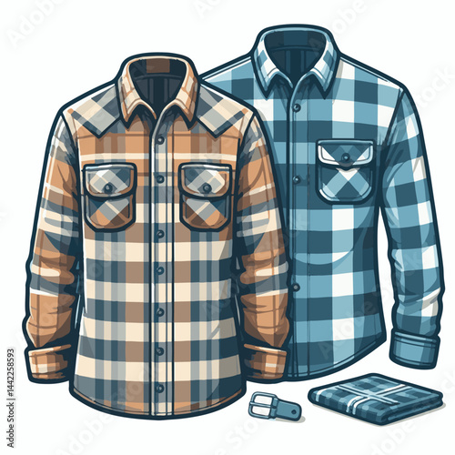 fashion, shirt, flannel, plaid, pattern, checkered, background, design, textile, texture, vector, fabric, clothing, garment, style, cotton, tartan, check, casual, white, summer, winter, gingham, blank