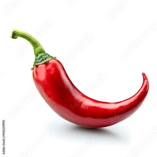 Hot Chili Pepper isolated on white background