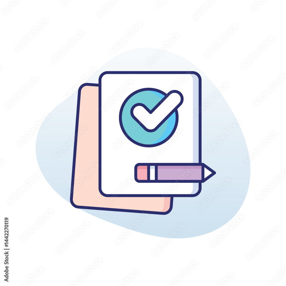 Approval Vector icon Approval Vector icon