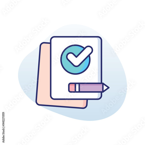 Approval  Vector icon