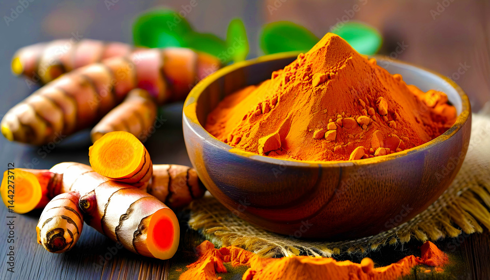 turmeric powder and spices