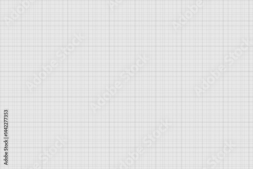 Squared paper pattern for school notebook. Millimeter graph paper grid.