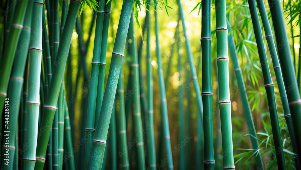 Fototapeta premium Bamboo forest backdrop image