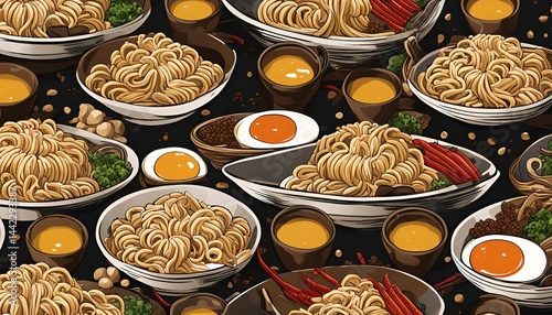 Noodle Bowl Pattern